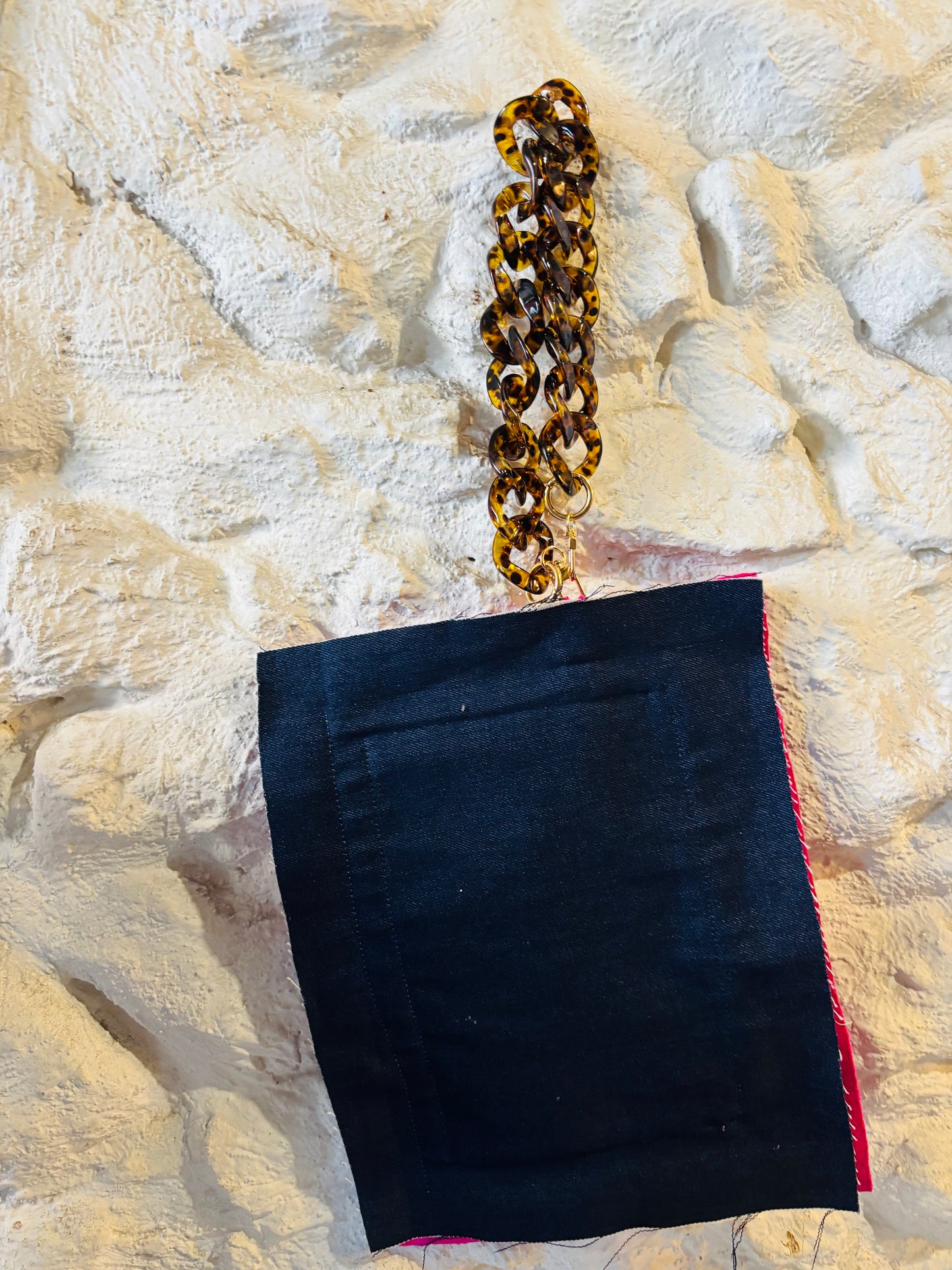 Pochette bi matière