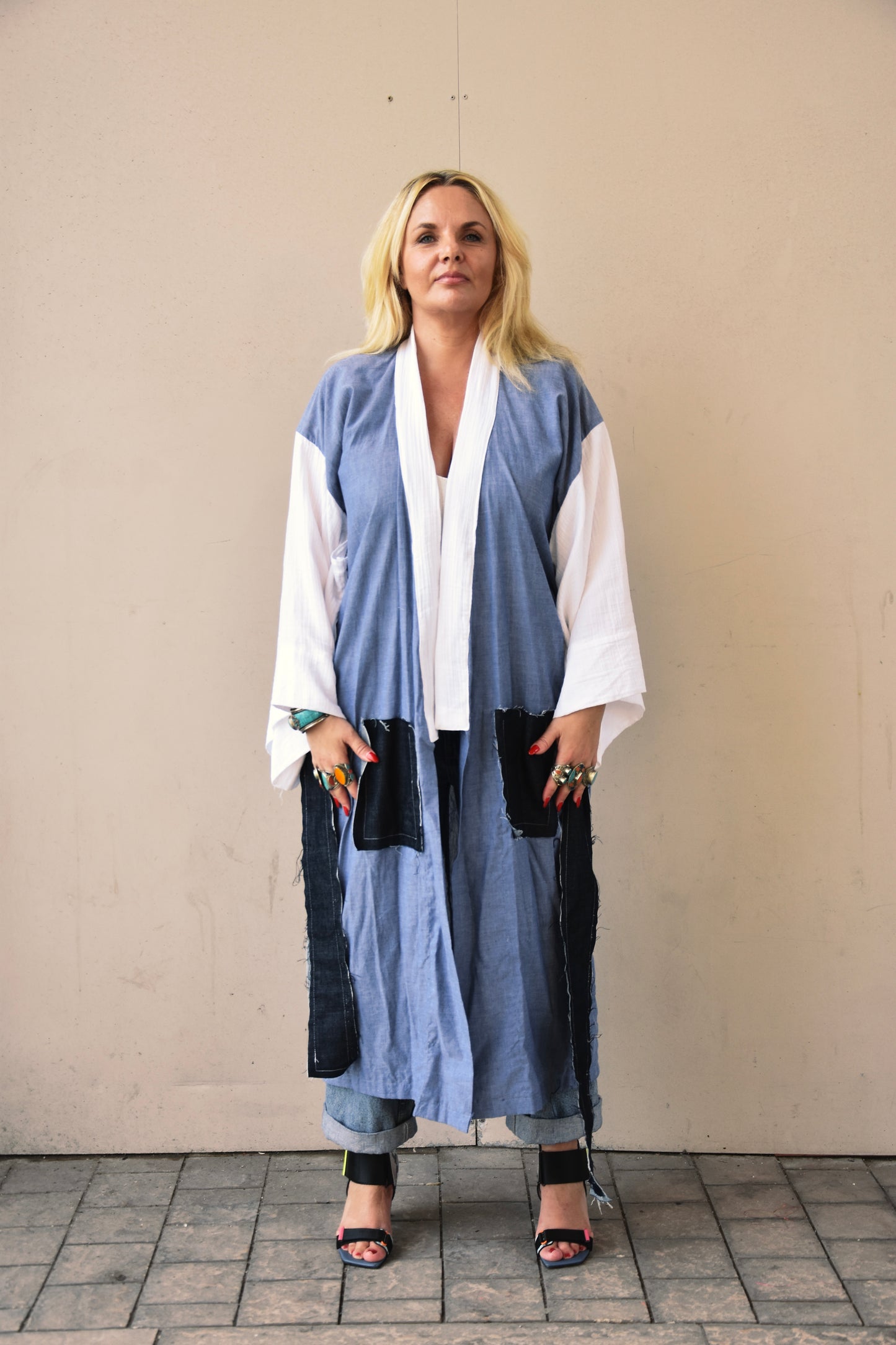 KIMONO INDIGO DENIM