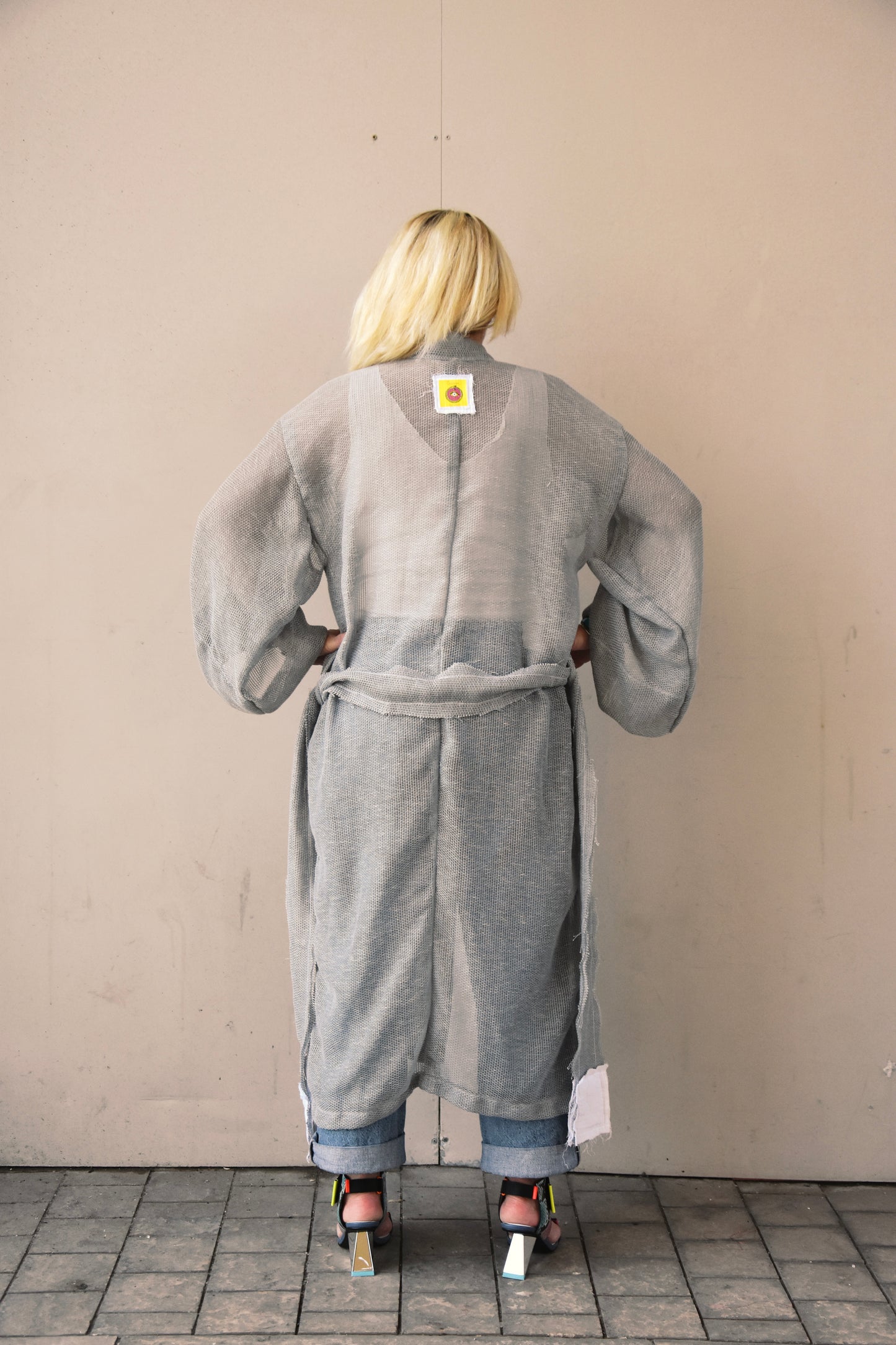 RAW GREY KIMONO