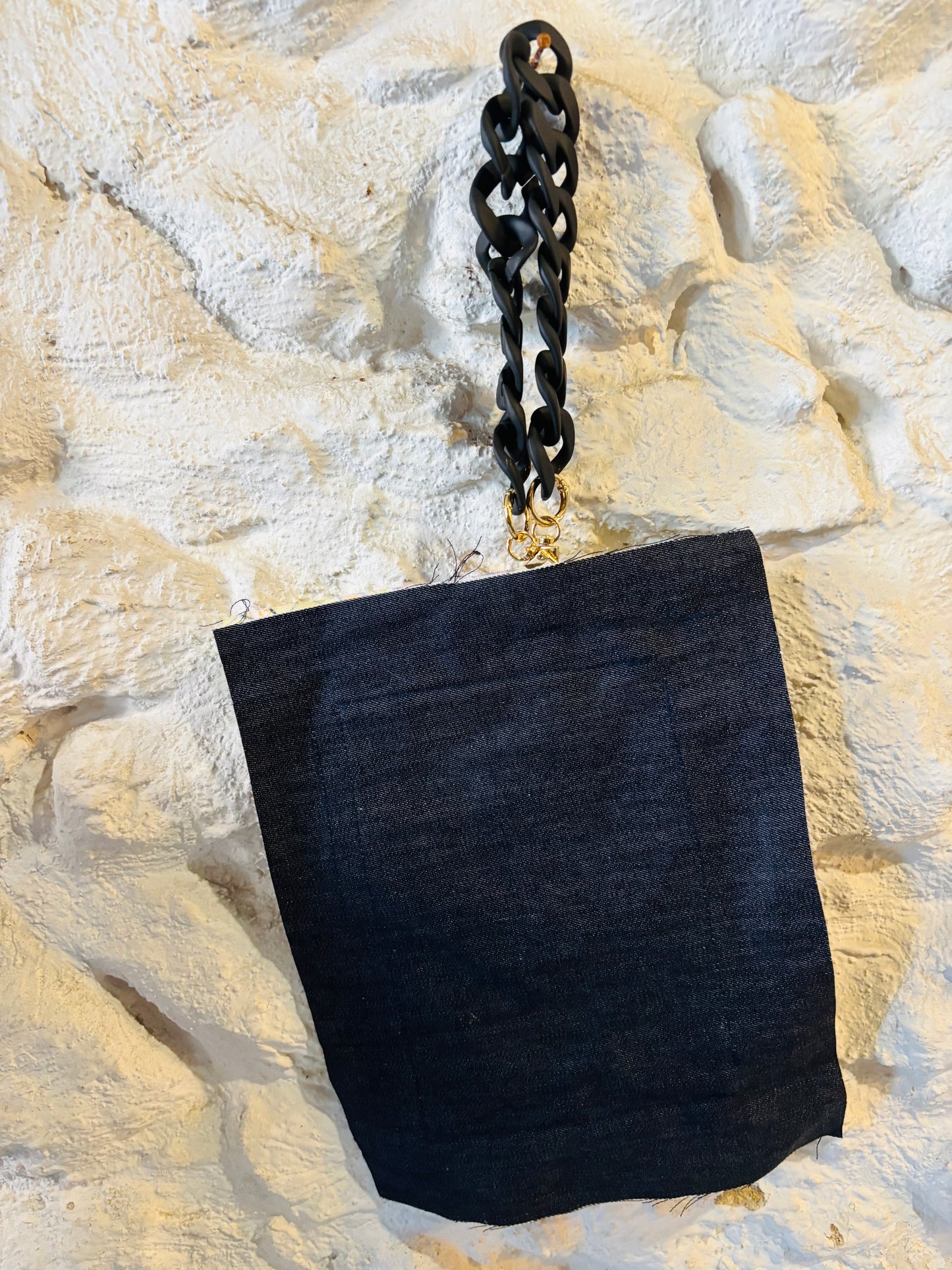 Two-material pouch